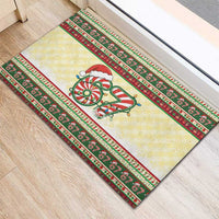 67 Six Seven Funny Meme Christmas Rubber Doormat Funny Xmas - Wonder Print Shop