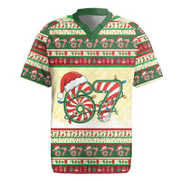 67 Six Seven Funny Meme Christmas Rugby Jersey Funny Xmas - Wonder Print Shop