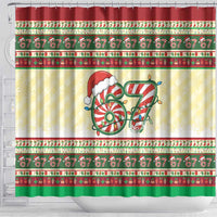 67 Six Seven Funny Meme Christmas Shower Curtain Funny Xmas - Wonder Print Shop