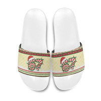 67 Six Seven Funny Meme Christmas Slide Sandals Funny Xmas - Wonder Print Shop