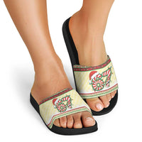 67 Six Seven Funny Meme Christmas Slide Sandals Funny Xmas - Wonder Print Shop