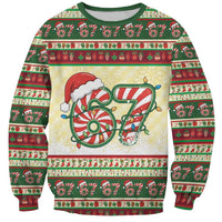 67 Six Seven Funny Meme Christmas Sweatshirt Funny Xmas - Wonder Print Shop