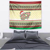 67 Six Seven Funny Meme Christmas Tapestry Funny Xmas - Wonder Print Shop
