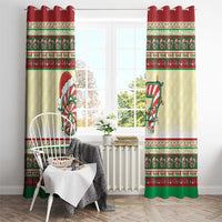 67 Six Seven Funny Meme Christmas Window Curtain Funny Xmas - Wonder Print Shop