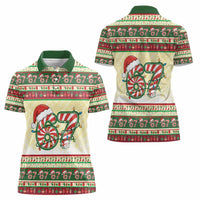 67 Six Seven Funny Meme Christmas Women Polo Shirt Funny Xmas - Wonder Print Shop