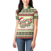 67 Six Seven Funny Meme Christmas Women Polo Shirt Funny Xmas - Wonder Print Shop