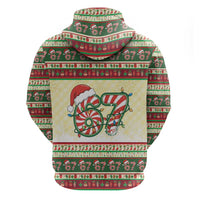 67 Six Seven Funny Meme Christmas Zip Hoodie Funny Xmas - Wonder Print Shop
