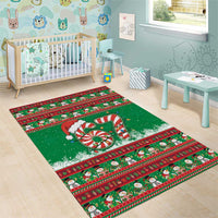 67 Six Seven Funny Meme Christmas Area Rug Funny Xmas - Wonder Print Shop