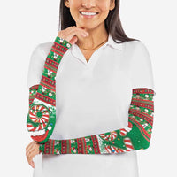 67 Six Seven Funny Meme Christmas Arm Sleeves Funny Xmas - Wonder Print Shop
