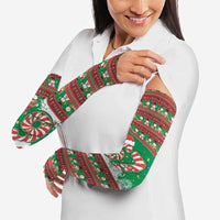 67 Six Seven Funny Meme Christmas Arm Sleeves Funny Xmas - Wonder Print Shop