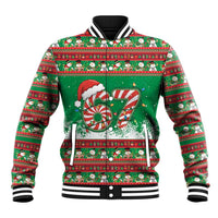67 Six Seven Funny Meme Christmas Baseball Jacket Funny Xmas - Wonder Print Shop
