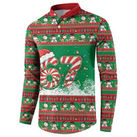 67 Six Seven Funny Meme Christmas Button Sweatshirt Funny Xmas - Wonder Print Shop