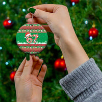 67 Six Seven Funny Meme Christmas Ceramic Ornament Funny Xmas - Wonder Print Shop