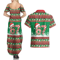67 Six Seven Funny Meme Christmas Couples Matching Summer Maxi Dress and Hawaiian Shirt Funny Xmas - Wonder Print Shop