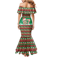 67 Six Seven Funny Meme Christmas Family Matching Mermaid Dress and Hawaiian Shirt Funny Xmas - Wonder Print Shop