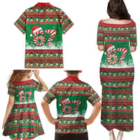 67 Six Seven Funny Meme Christmas Family Matching Puletasi and Hawaiian Shirt Funny Xmas - Wonder Print Shop