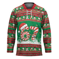 67 Six Seven Funny Meme Christmas Hockey Jersey Funny Xmas - Wonder Print Shop