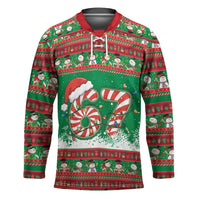 67 Six Seven Funny Meme Christmas Hockey Jersey Funny Xmas - Wonder Print Shop