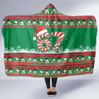 67 Six Seven Funny Meme Christmas Hooded Blanket Funny Xmas - Wonder Print Shop