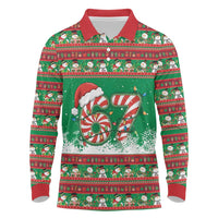 67 Six Seven Funny Meme Christmas Long Sleeve Polo Shirt Funny Xmas - Wonder Print Shop
