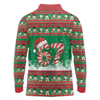 67 Six Seven Funny Meme Christmas Long Sleeve Polo Shirt Funny Xmas - Wonder Print Shop