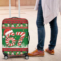 67 Six Seven Funny Meme Christmas Luggage Cover Funny Xmas - Wonder Print Shop