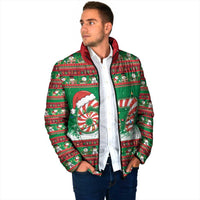 67 Six Seven Funny Meme Christmas Padded Jacket Funny Xmas - Wonder Print Shop