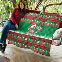 67 Six Seven Funny Meme Christmas Quilt Funny Xmas - Wonder Print Shop