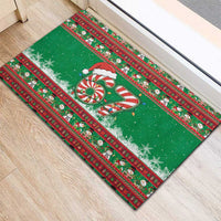 67 Six Seven Funny Meme Christmas Rubber Doormat Funny Xmas - Wonder Print Shop