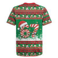 67 Six Seven Funny Meme Christmas Rugby Jersey Funny Xmas - Wonder Print Shop