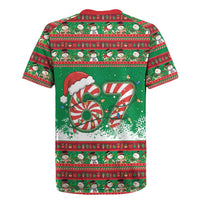 67 Six Seven Funny Meme Christmas Rugby Jersey Funny Xmas - Wonder Print Shop