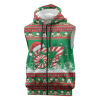 67 Six Seven Funny Meme Christmas Sleeveless Zip Hoodie Funny Xmas - Wonder Print Shop
