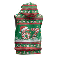 67 Six Seven Funny Meme Christmas Sleeveless Zip Hoodie Funny Xmas - Wonder Print Shop