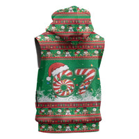 67 Six Seven Funny Meme Christmas Sleeveless Zip Hoodie Funny Xmas - Wonder Print Shop