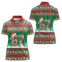 67 Six Seven Funny Meme Christmas Women Polo Shirt Funny Xmas - Wonder Print Shop