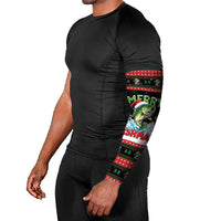 Fishing Christmas Merry Fishmas Arm Sleeves We Wish You A Merry Fishmas - Wonder Print Shop