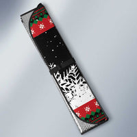 Fishing Christmas Merry Fishmas Auto Sun Shade We Wish You A Merry Fishmas - Wonder Print Shop