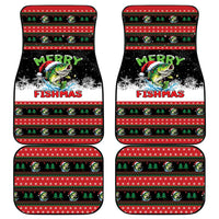 Fishing Christmas Merry Fishmas Car Mats We Wish You A Merry Fishmas - Wonder Print Shop