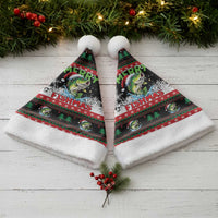 Fishing Christmas Merry Fishmas Christmas Santa Hat We Wish You A Merry Fishmas - Wonder Print Shop