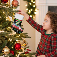 Fishing Christmas Merry Fishmas Christmas Stocking We Wish You A Merry Fishmas - Wonder Print Shop