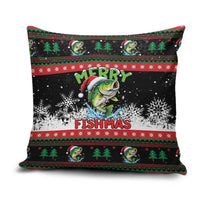Fishing Christmas Merry Fishmas Pillow Cover We Wish You A Merry Fishmas - Wonder Print Shop