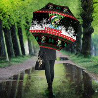 Fishing Christmas Merry Fishmas Umbrella We Wish You A Merry Fishmas - Wonder Print Shop