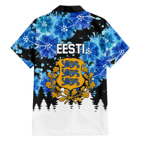 Estonia Independence Day Family Matching Puletasi and Hawaiian Shirt Cornflower Unique Style - Wonder Print Shop