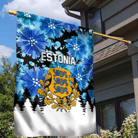 Estonia Independence Day Garden Flag Cornflower Unique Style - Wonder Print Shop