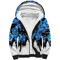 Estonia Independence Day Sherpa Hoodie Cornflower Unique Style - Wonder Print Shop