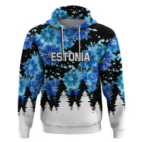 Estonia Independence Day Zip Hoodie Cornflower Unique Style - Wonder Print Shop