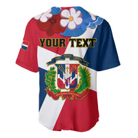 Dominican Republic Independence Day Baseball Jersey Coat Of Arms Flag Style - Wonder Print Shop