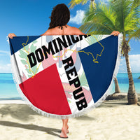 Dominican Republic Independence Day Beach Blanket Coat Of Arms Flag Style - Wonder Print Shop