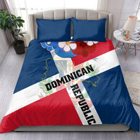 Dominican Republic Independence Day Bedding Set Coat Of Arms Flag Style - Wonder Print Shop