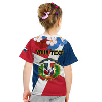 Dominican Republic Independence Day Kid T Shirt Coat Of Arms Flag Style - Wonder Print Shop